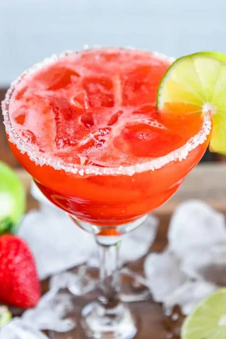 Best Strawberry Margarita on the Rocks Recipe