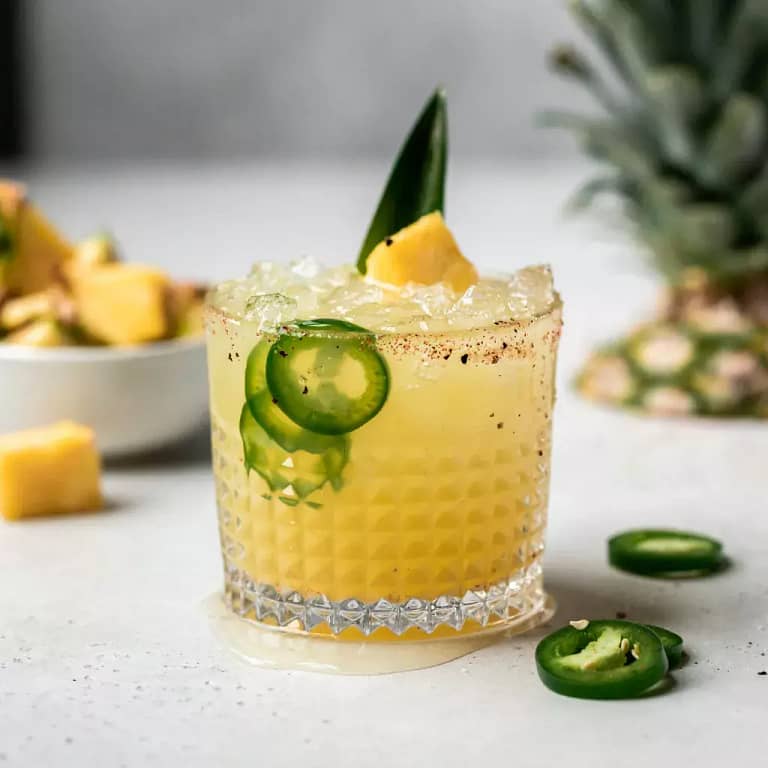 Pineapple Cilantro Margarita Recipe